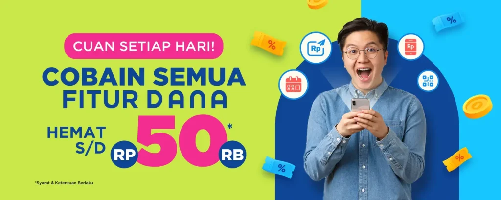 copywriting yang menarik dari DANA