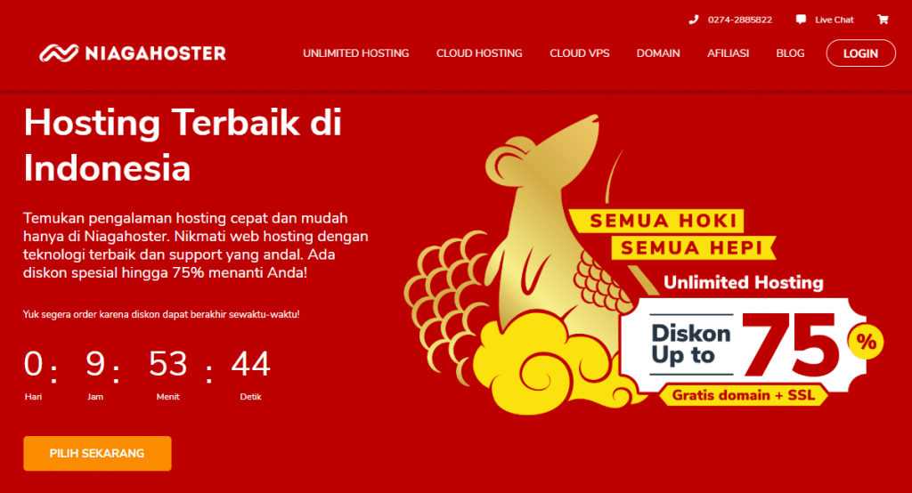 contoh copywriting niagahoster