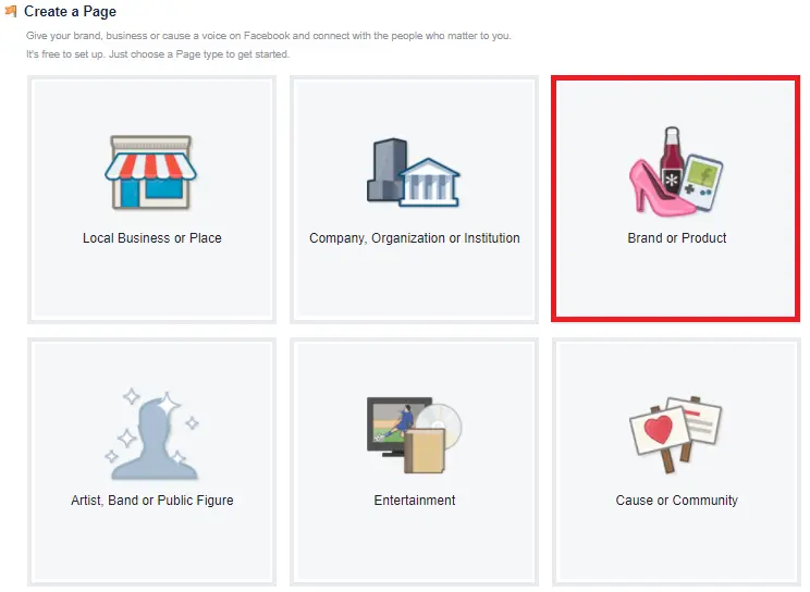 facebook for woocommerce dengan memilih page brand or product