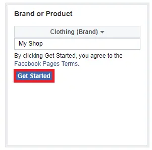facebook shop for woocommerce dengan mengisi nama katalog produk