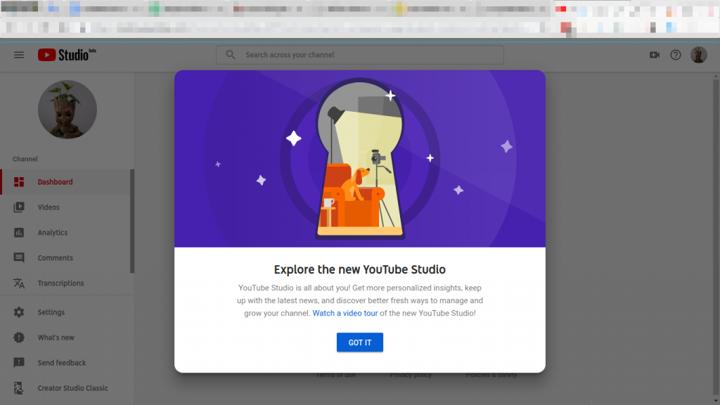 youtube adsense studio baru