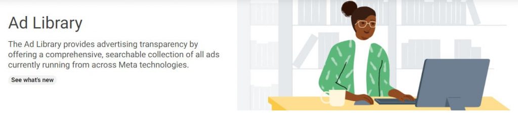 facebook ads library adalah