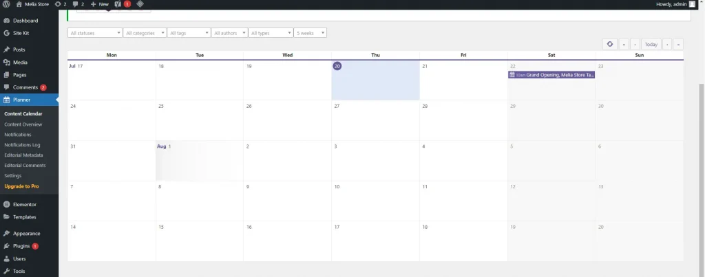 cara menjadwalkan postingan WordPress lewat plugin PublishPress